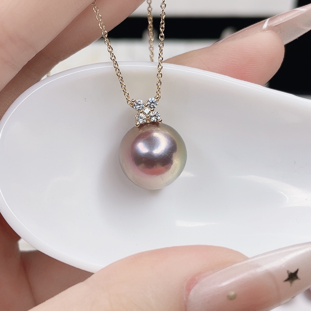 淡水珍珠合金吊坠(赠链)