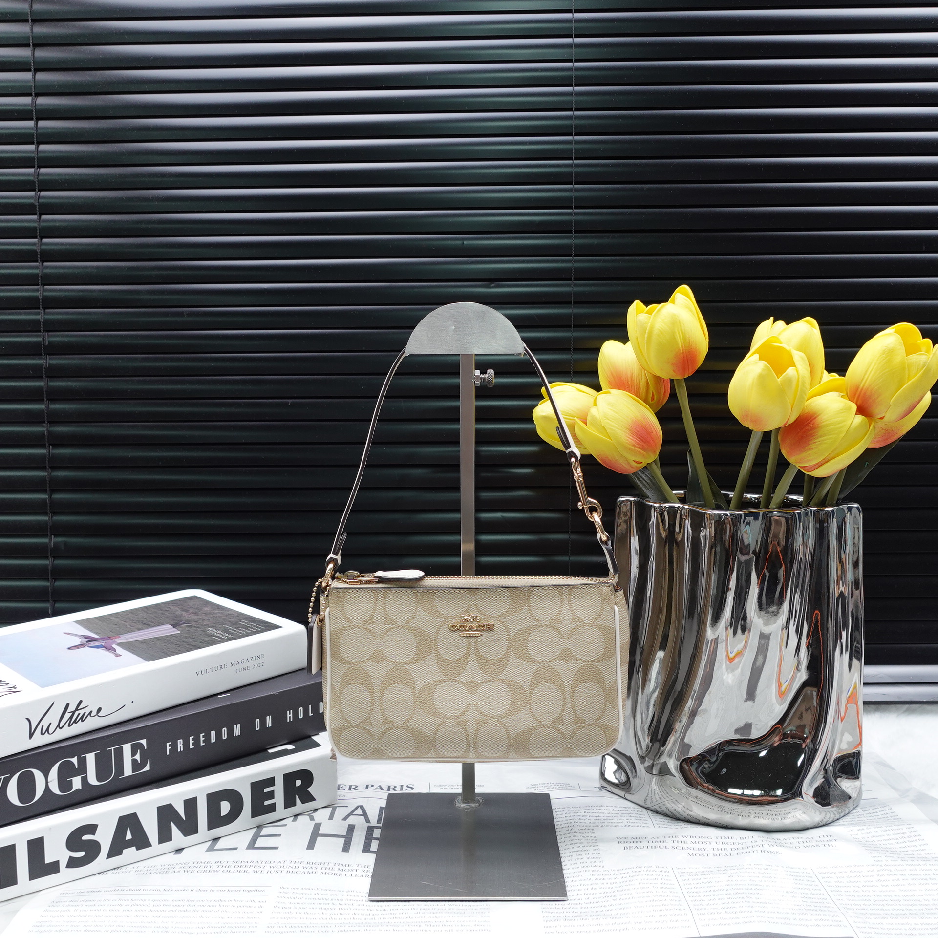 95新 COACH/蔻驰 单肩包/T10309897