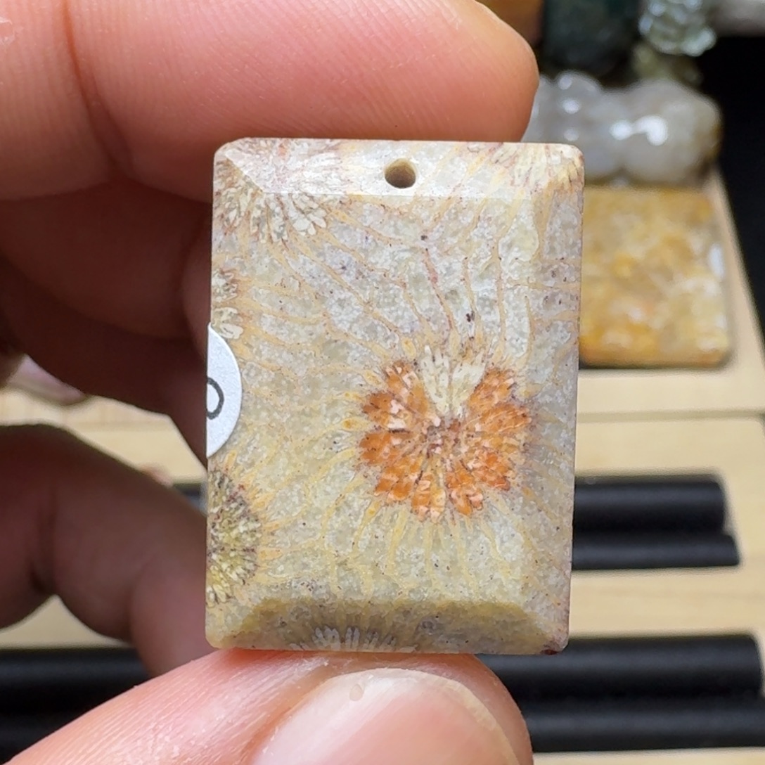 硅化玉未镶嵌纯天然色有机玉石保真色