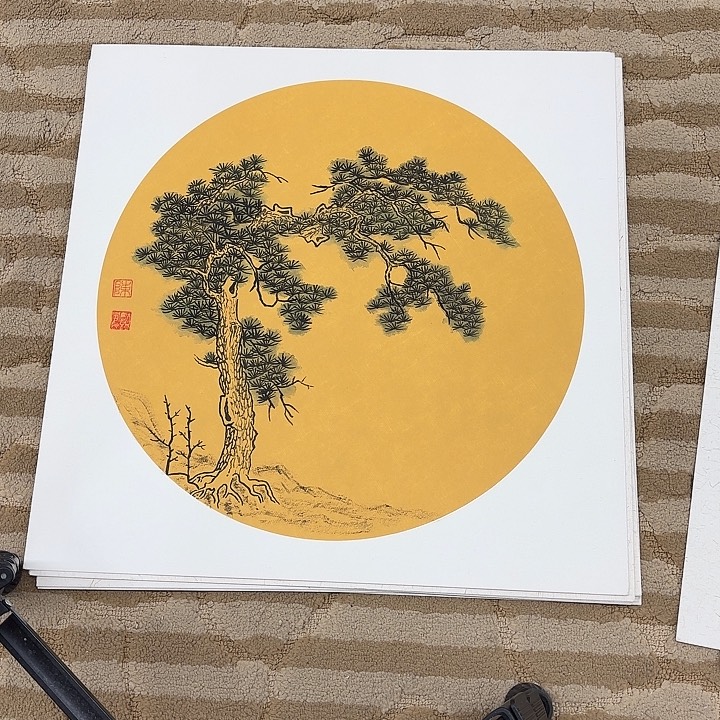 国画花鸟和花鸟是两38.38
