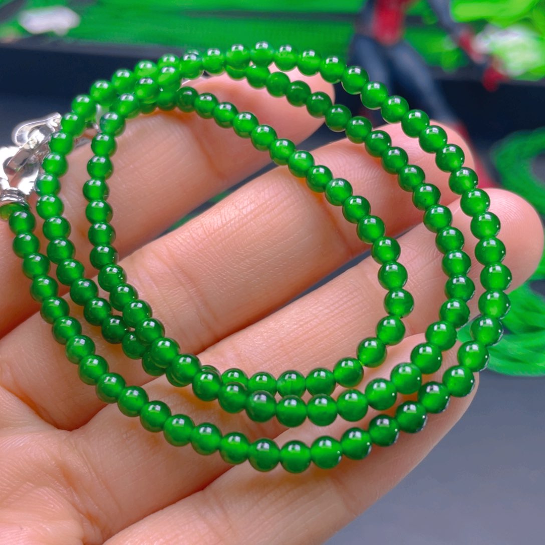 翡翠颈饰未镶嵌，1