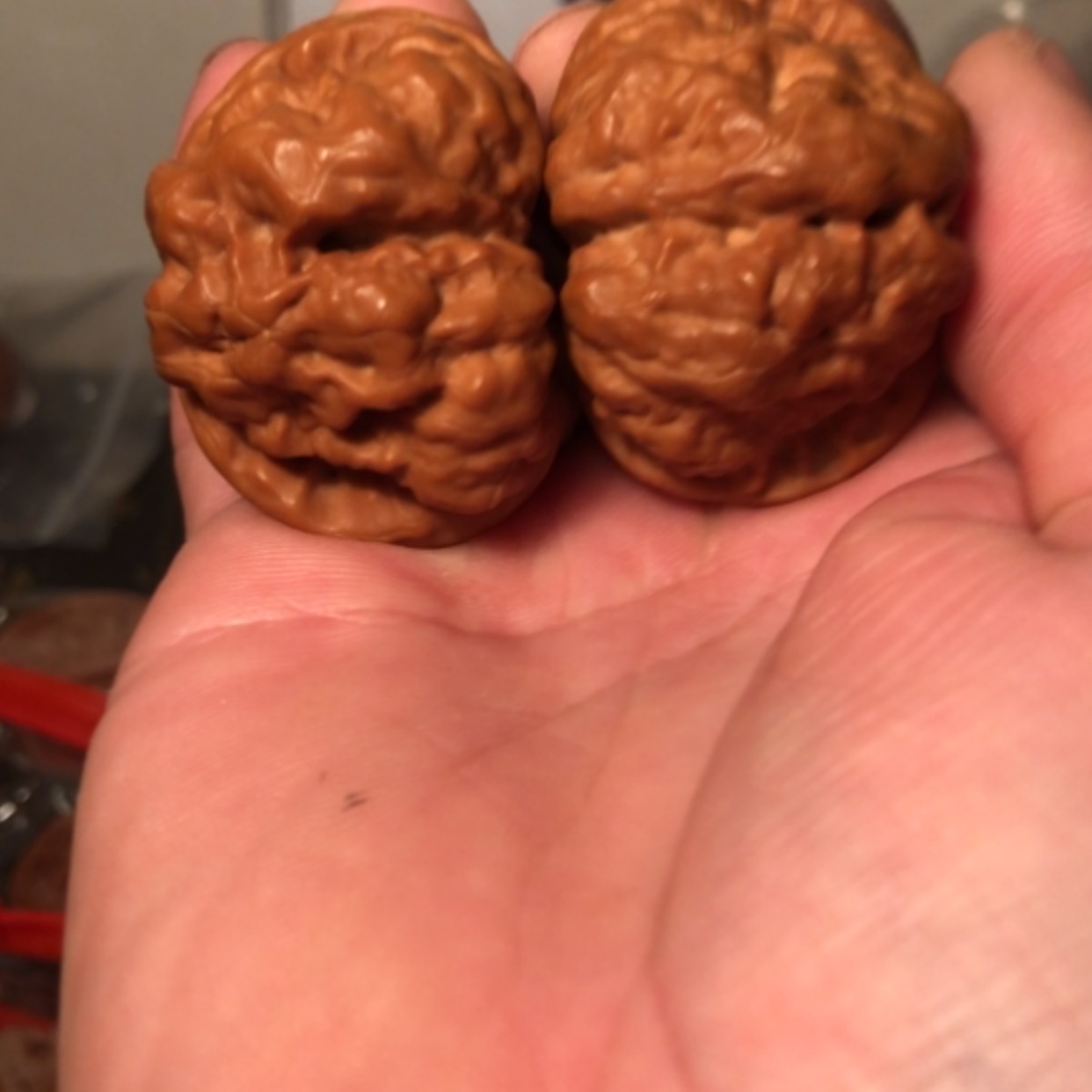 【闪购商品】文玩核桃把件蛤蟆头43
