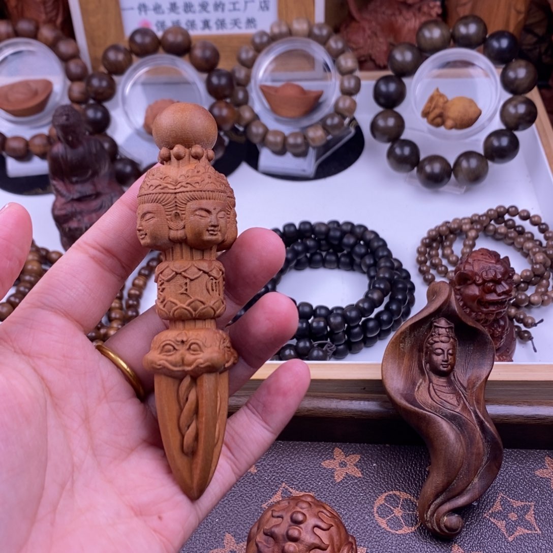 手串/手链檀香木降魔杵供奉下班福利