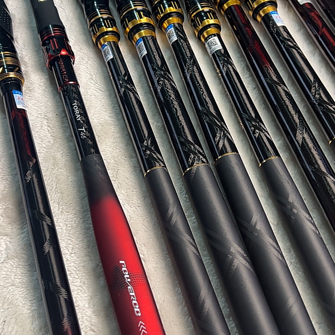 矶钓杆 滑漂杆 抛杆 海钓 碳素 处理