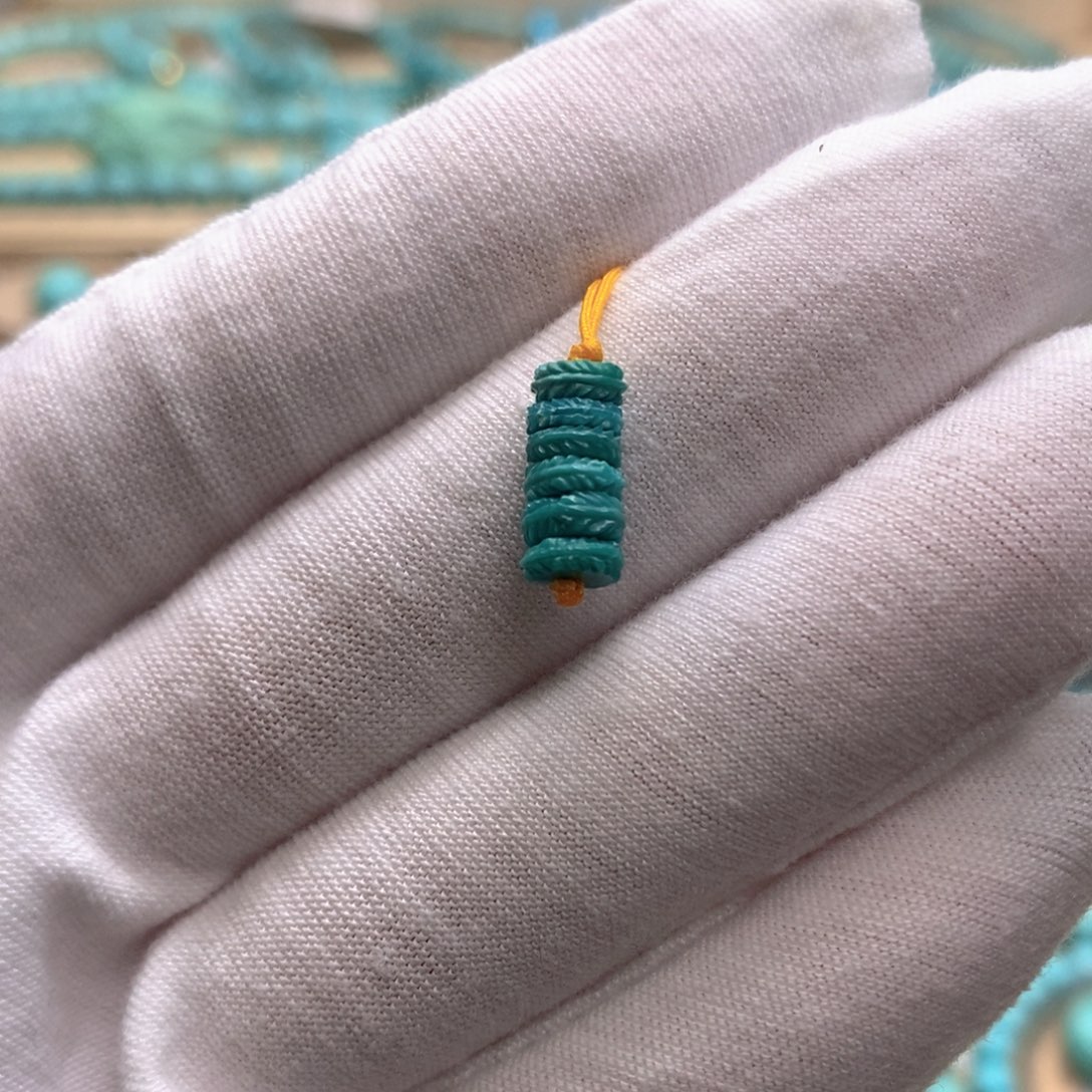 绿松石未镶嵌珠宝奇石5.6mm