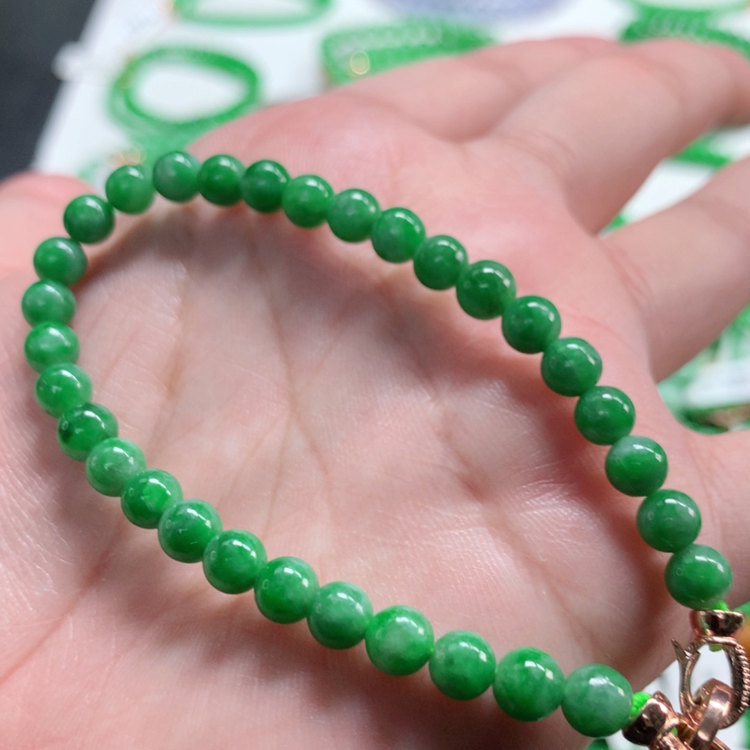 翡翠未镶嵌手链翡翠