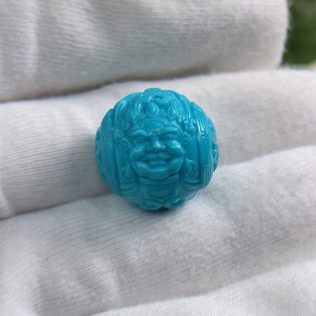 绿松石颈饰未镶嵌玄*卡18.5