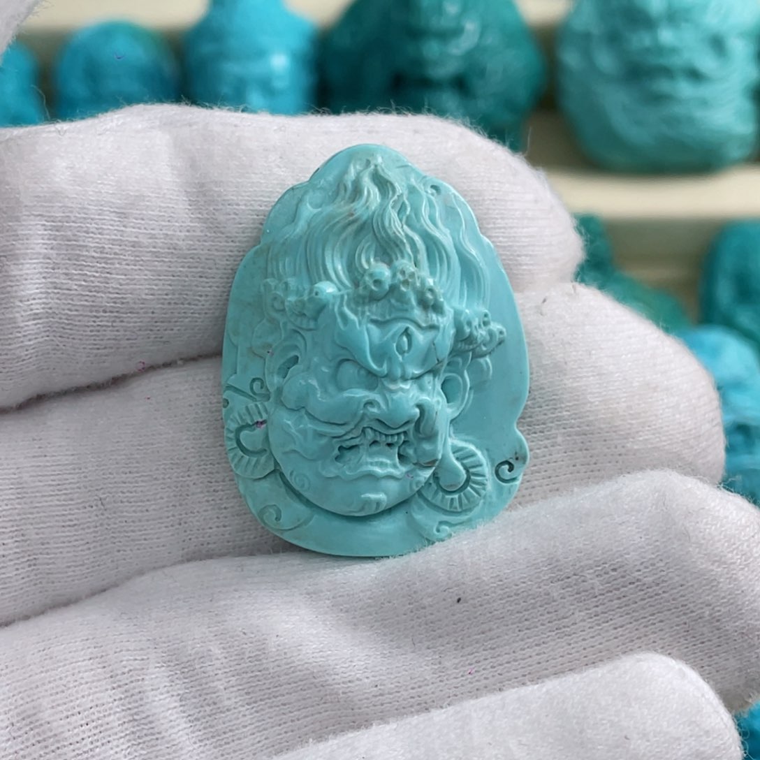 绿松石颈饰未镶嵌卡22.5-30