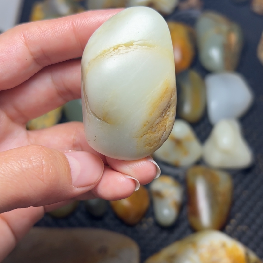 和田玉未镶嵌挂件B20