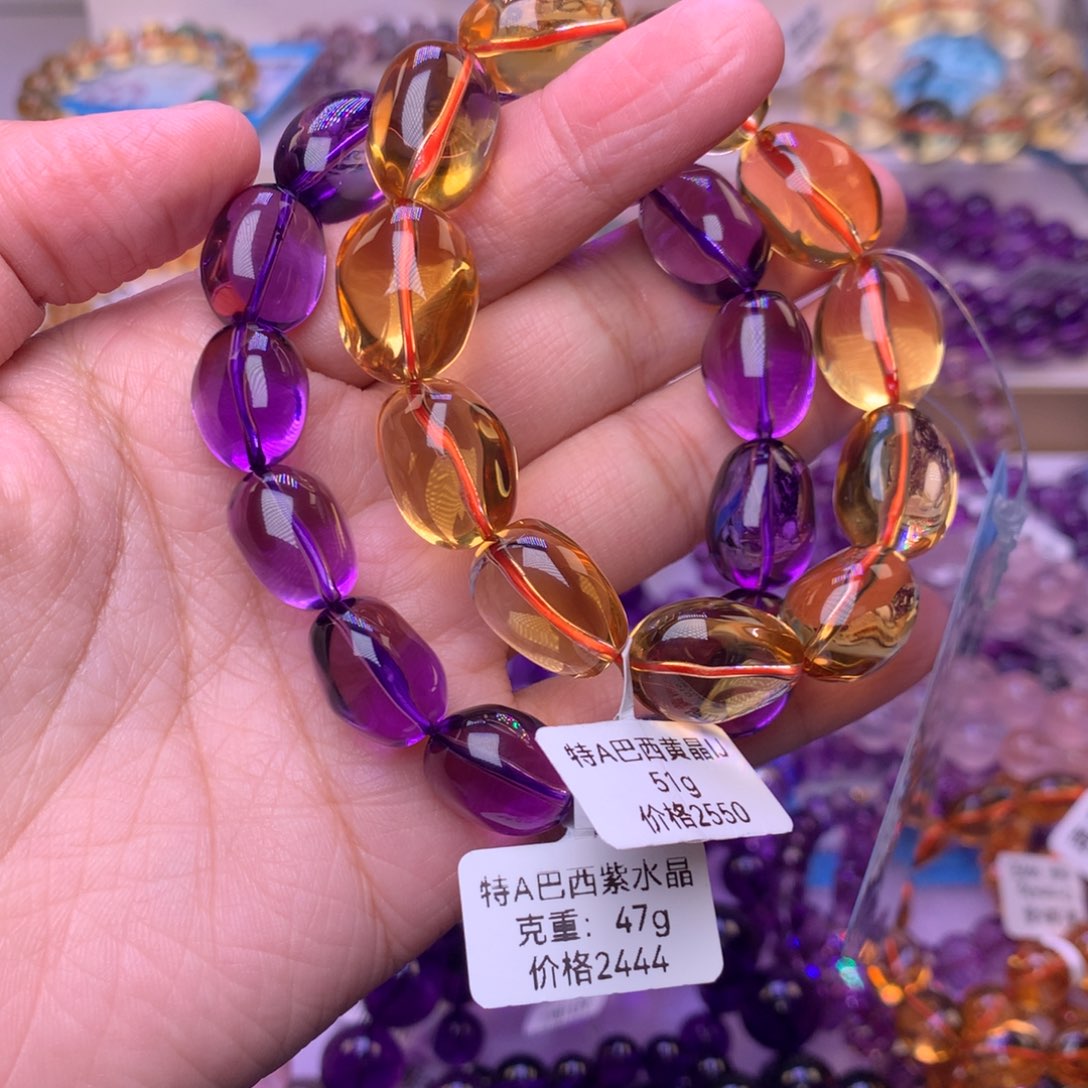 水晶手链未镶嵌手链