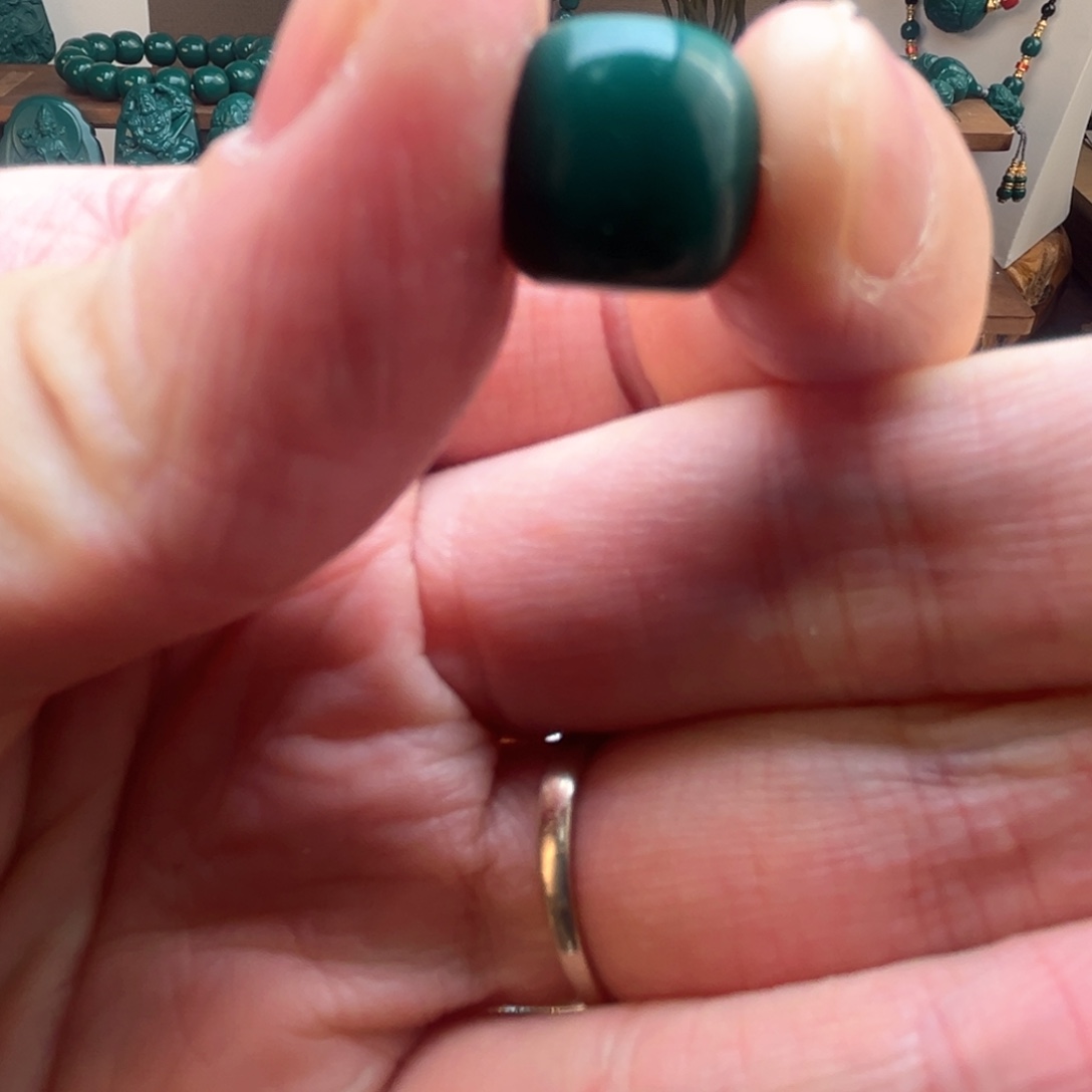 非金属卡16地狱色老型珠加5对绿色垫片