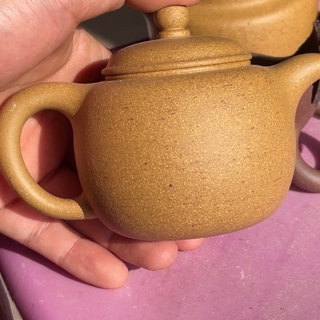 紫砂茶壶完美黄金段匏尊