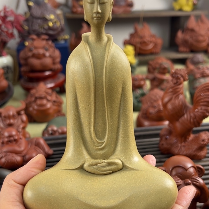 紫砂茶宠௹***௹紫砂北魏佛