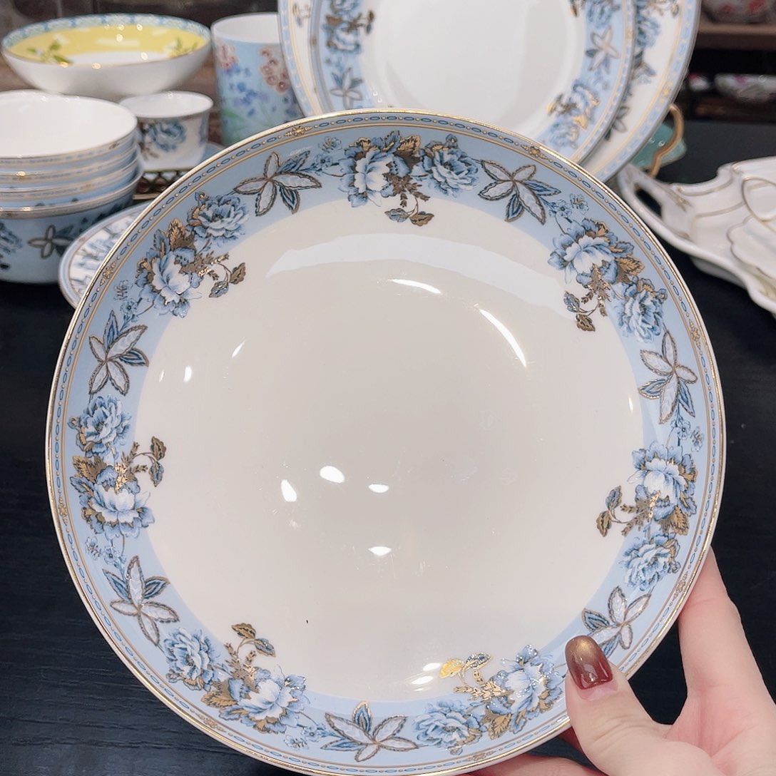 骨瓷8寸汤盘///////