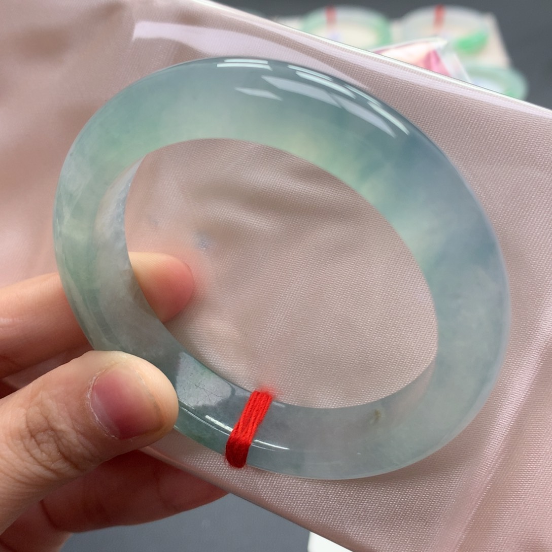 翡翠未镶嵌手镯79号