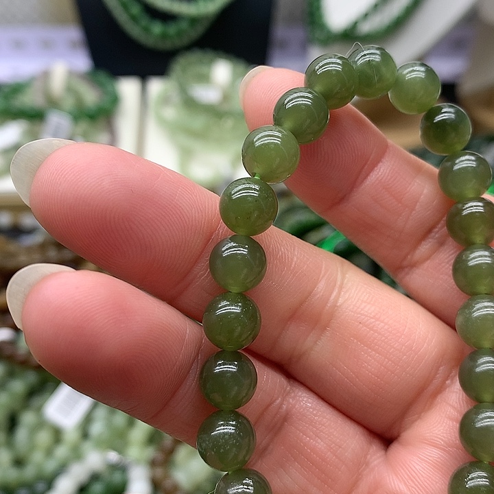 【闪购商品】和田玉手链未镶嵌8