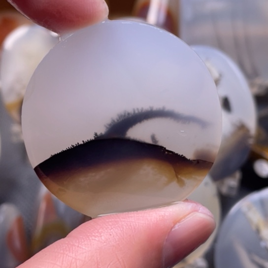 玛瑙/玉髓吊坠(不含链)未镶嵌