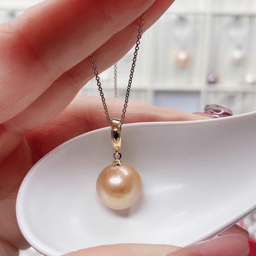 合金吊坠(赠链)淡水珍珠