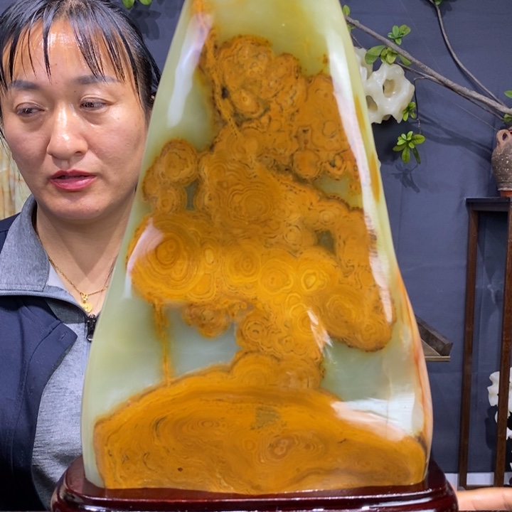 石材精品古青石摆件