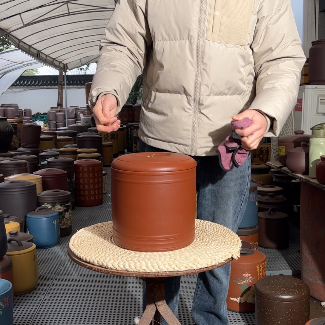 茶叶罐紫砂7 饼茶叶罐