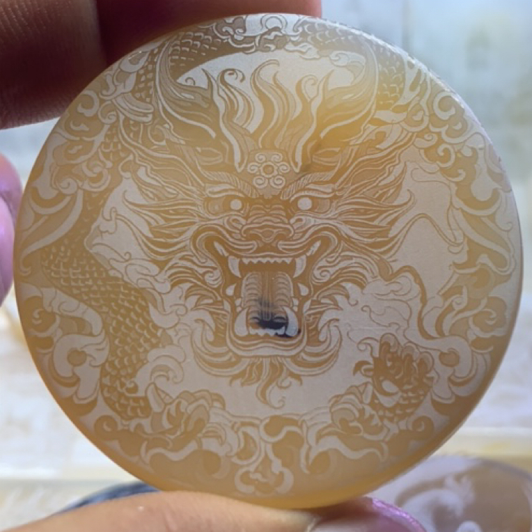 天然玛瑙玉石#影雕