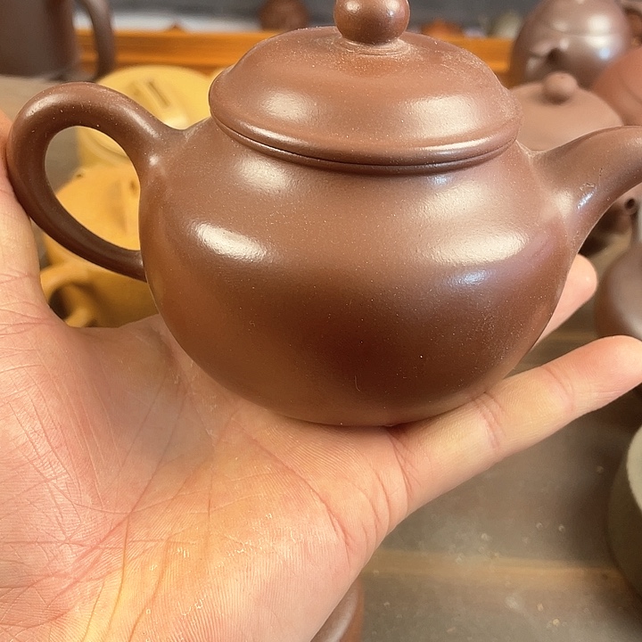紫砂茶壶处理一把