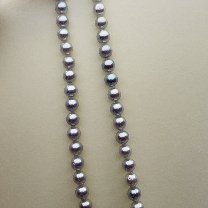 颈饰银S925镶嵌海水珍珠