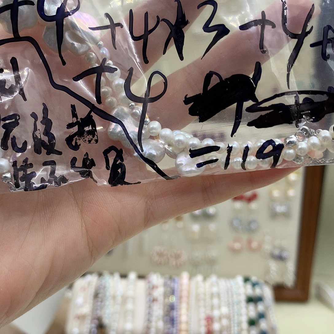 淡水珍珠耳饰银S925镶嵌