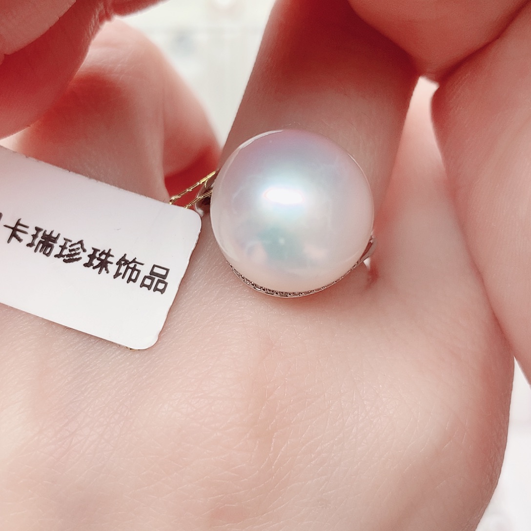 淡水珍珠合金吊坠(赠链)