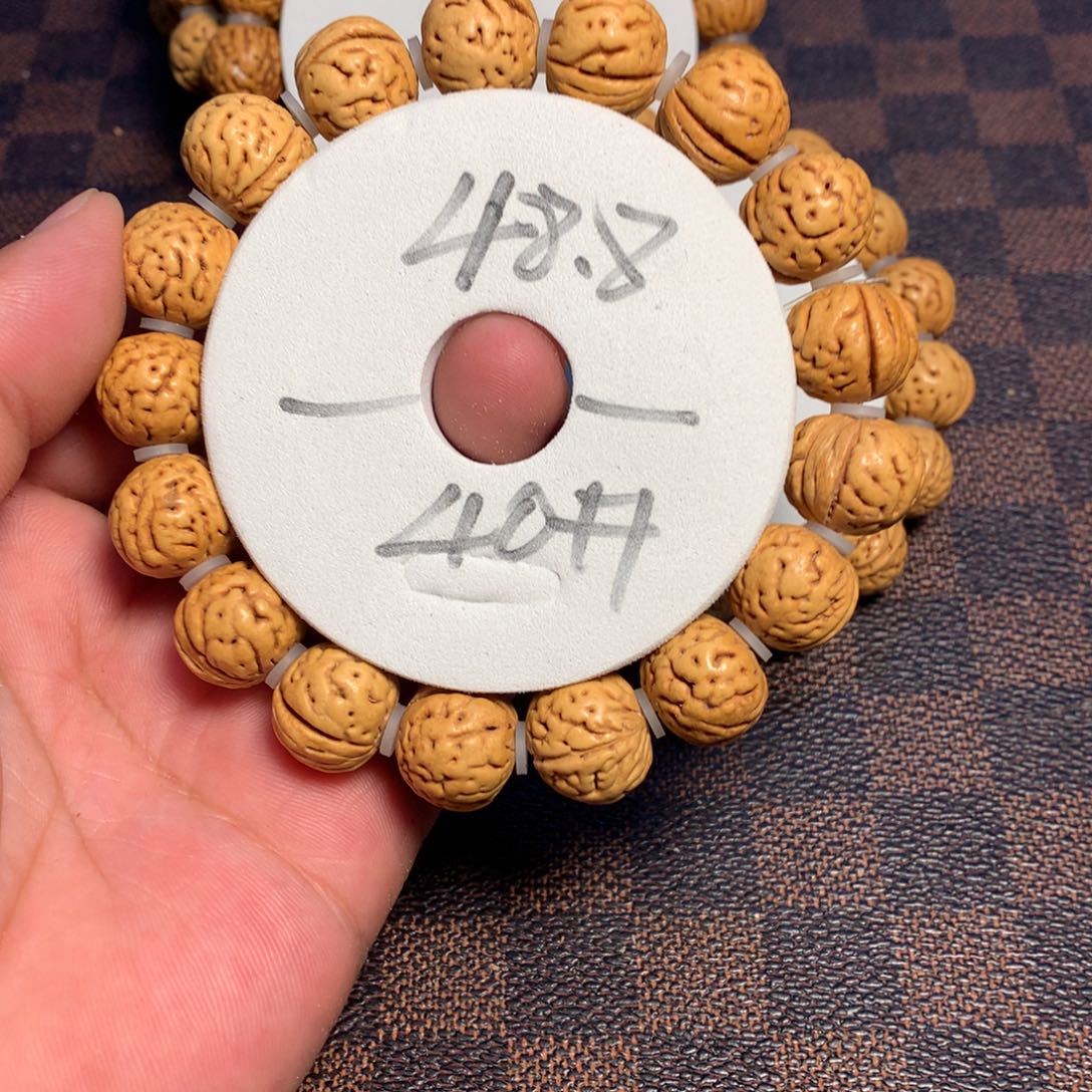 桃核手串40号链接了