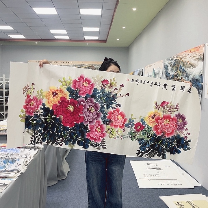 国画国画纯手绘作品