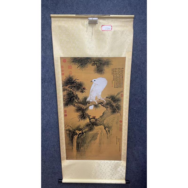 x22白鶻图-【精品复仿】-高清艺术微喷复刻画