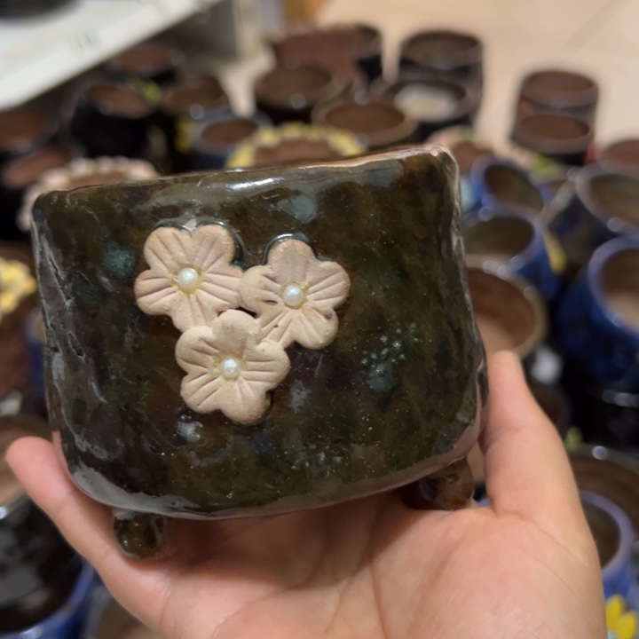 唐朝多肉花盆百搭