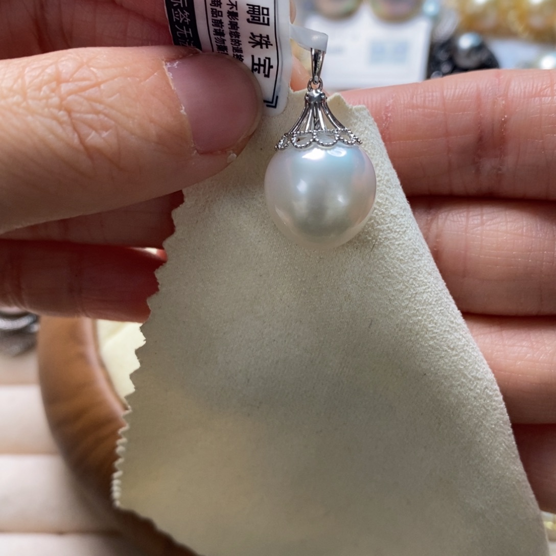 海水珍珠颈饰未镶嵌