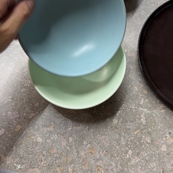陶瓷磨砂马卡龙6寸甜品碗