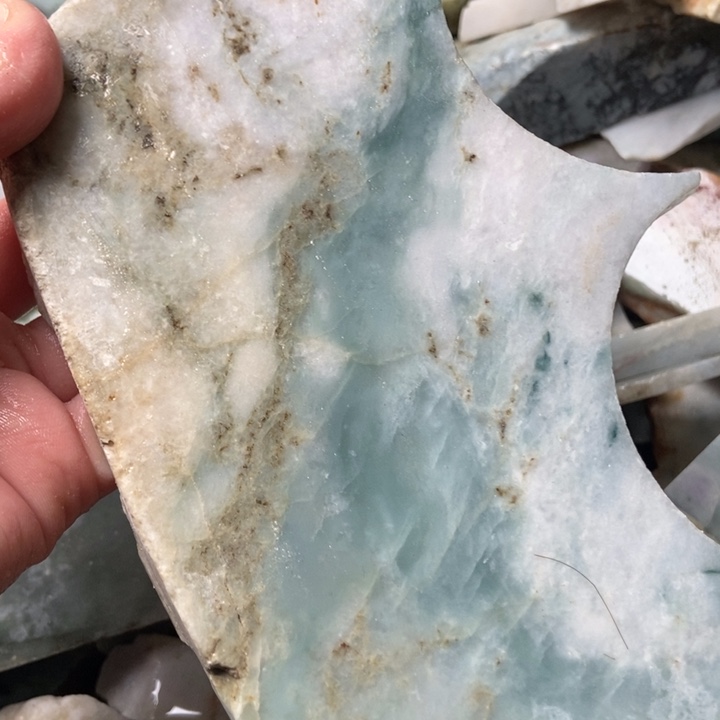 翡翠颈饰未镶嵌天然翡翠