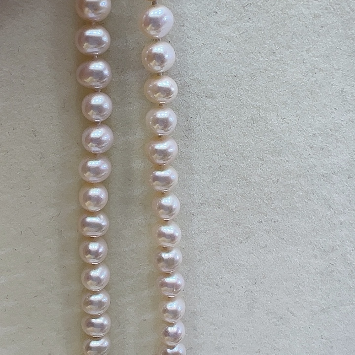 未镶嵌淡水珍珠颈饰➕7极光