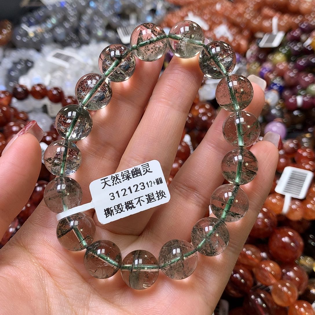 水晶手链未镶嵌，