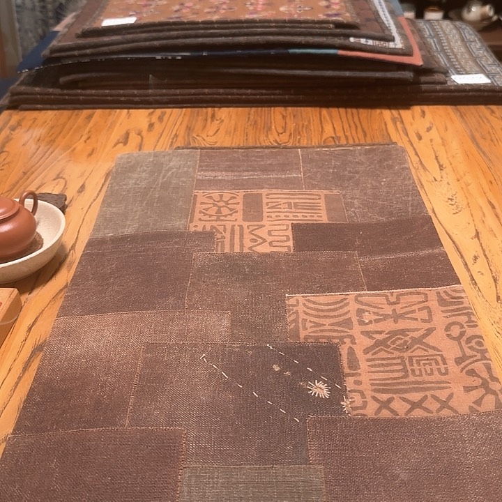 紫砂老酒袋茶席好看