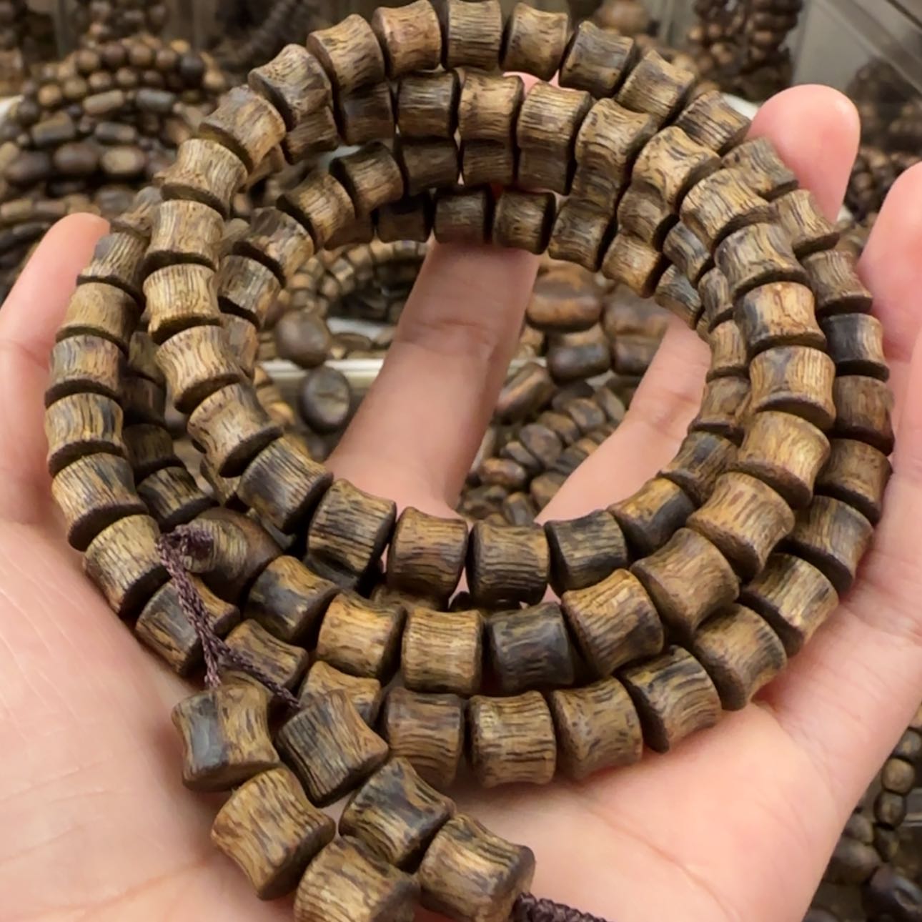 【闪购商品】沉香手串嘎****室奇楠手串27.7克