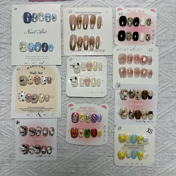 可可爱爱手工美甲