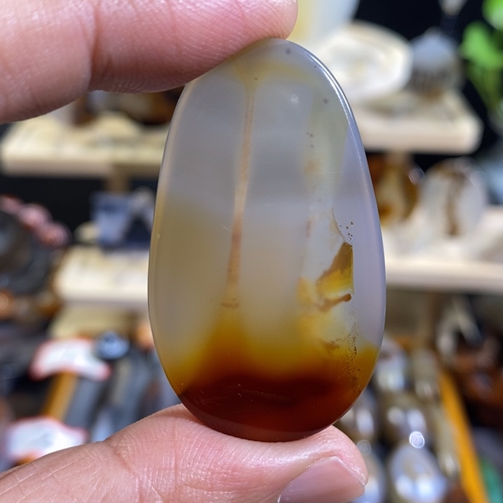 【闪购商品】玛瑙/玉髓吊坠(不含链)未镶嵌