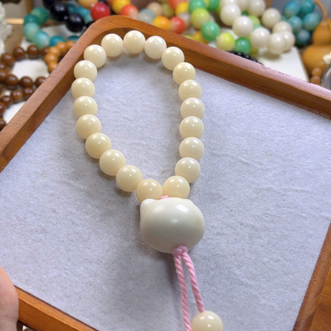 菩提根/象牙果手串手持13