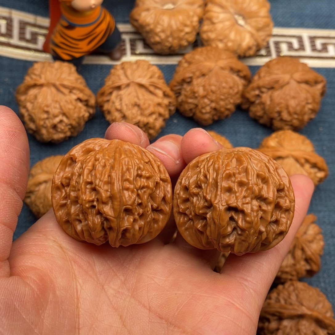 文玩核桃把件37全品歪磨