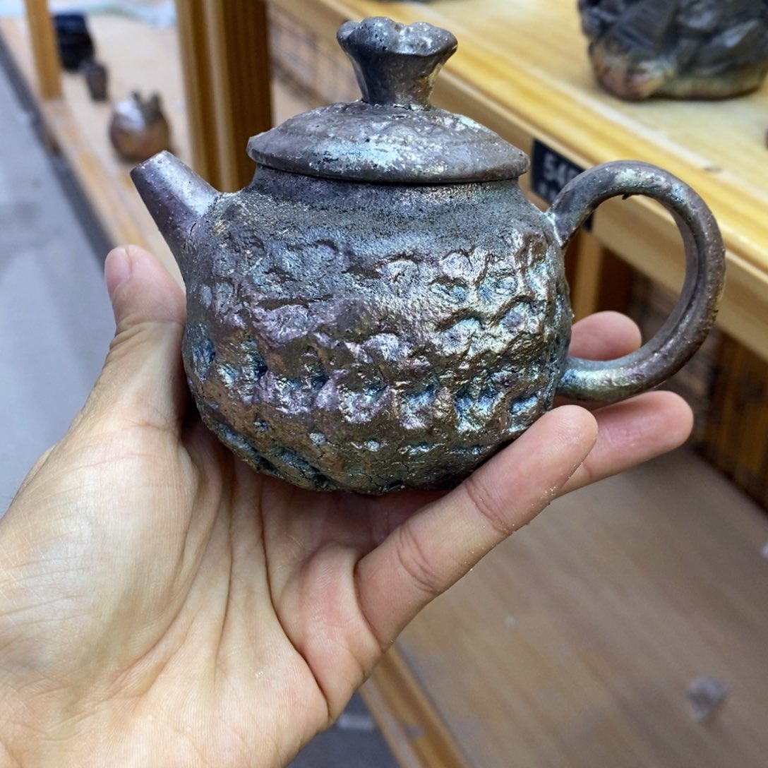 陶园柴烧，精品高货。557瑕疵2