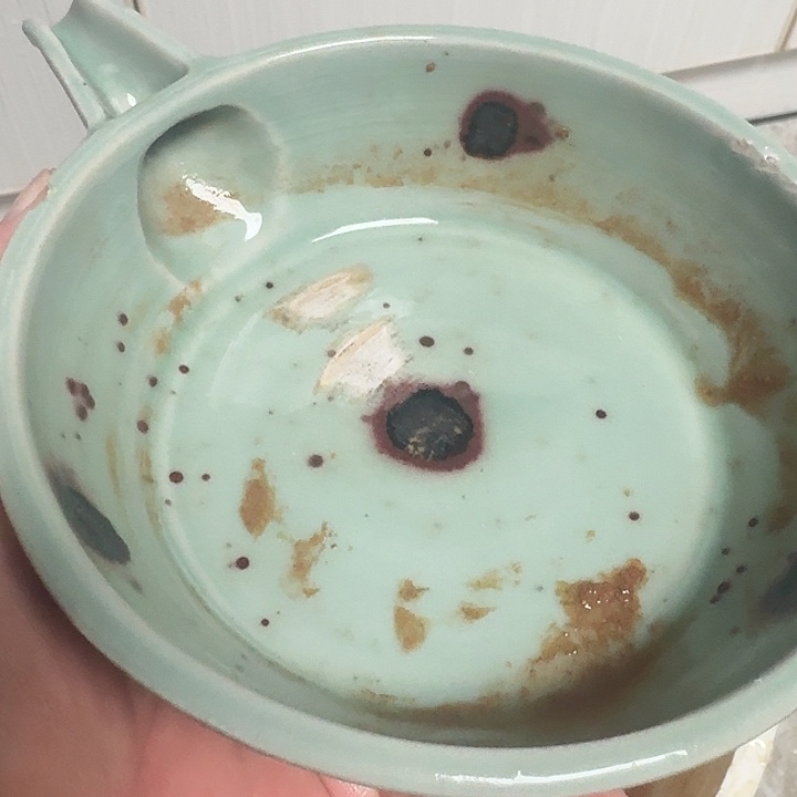 绿***木摆件陶品相完整如图漂亮漂亮漂亮