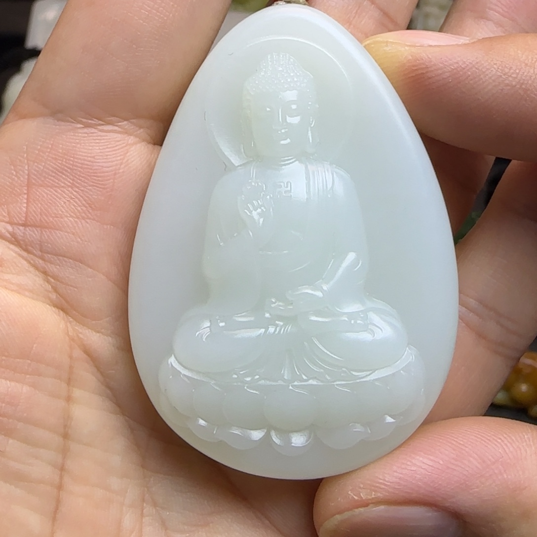 和田玉（白玉）未镶嵌颈饰