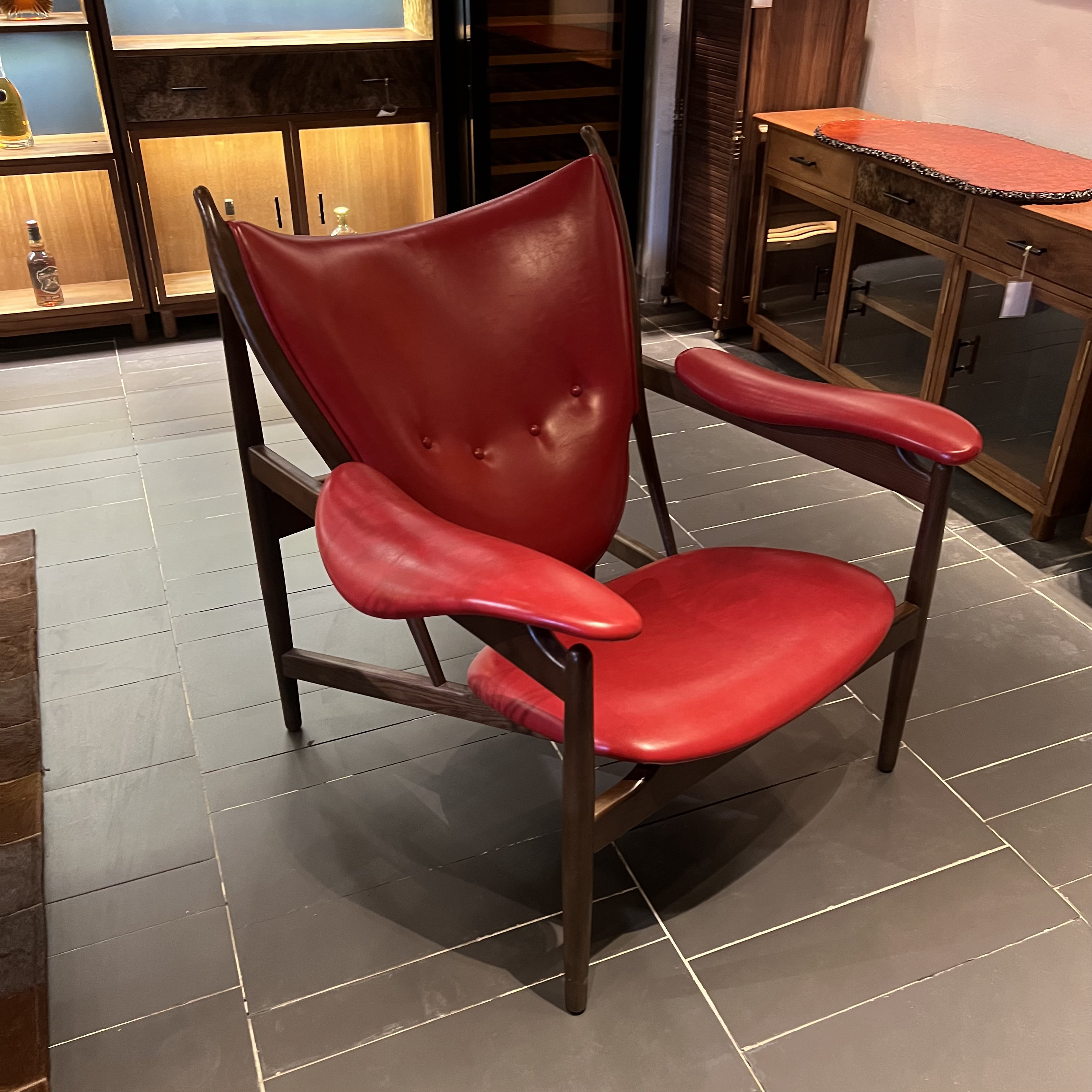 特价捡漏大号酋长椅单人会所休闲椅阳台中古沙发轻奢单人椅靠背椅