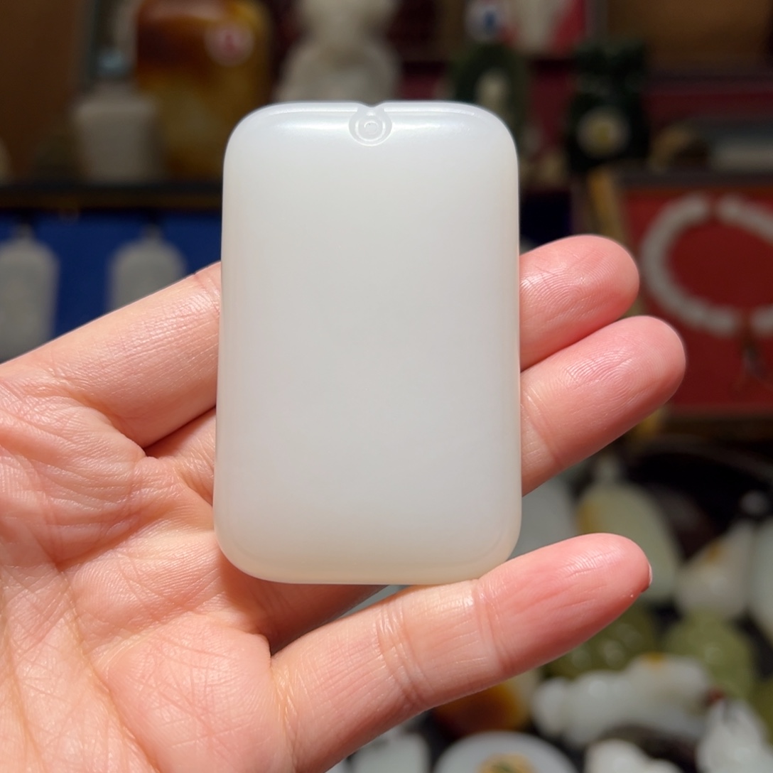 ～***～和田玉未镶嵌挂件