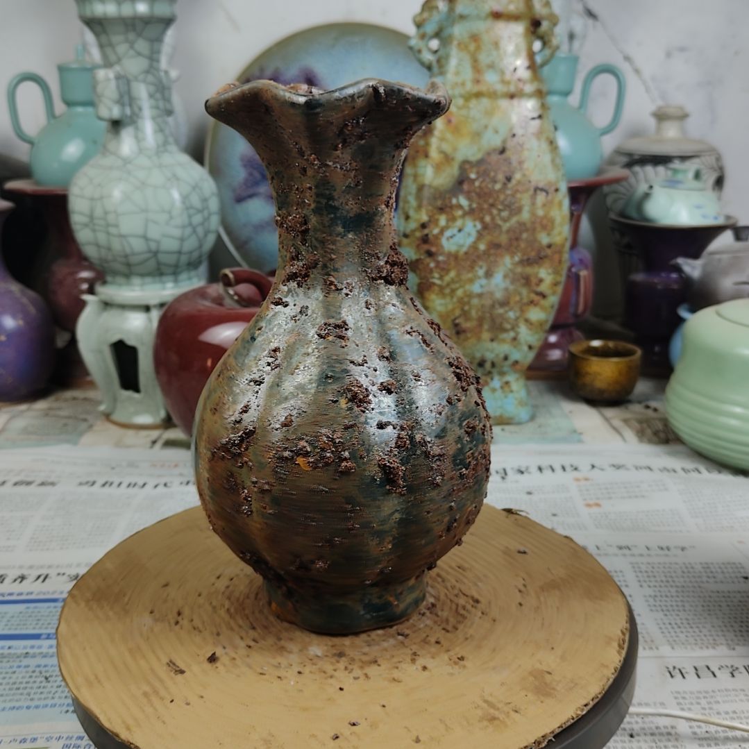 瓷片自选器型官窑生锈瓷瓷